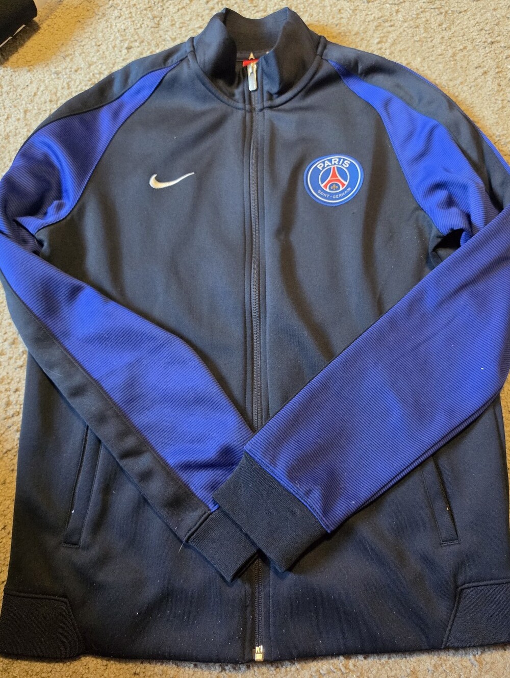 Nike Paris Saint Germain PSG Full Zip Men's Jacket - Size Medium